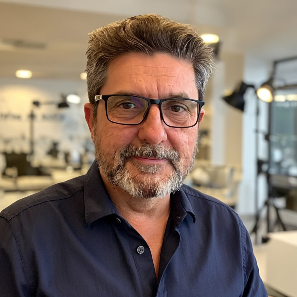 Ricardo Hoyos de Código AdrIA enseñando a usar IA a no programadores