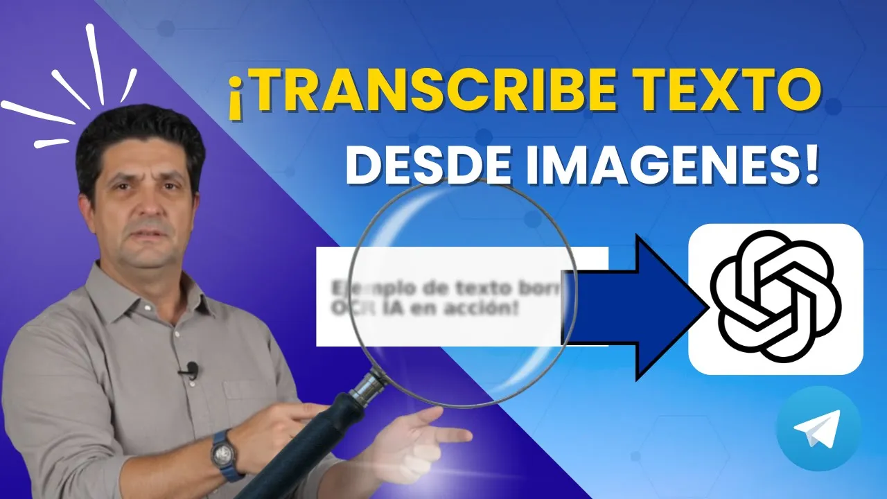 Extraer texto de imágenes usando inteligencia artificial con OCR y ChatGPT