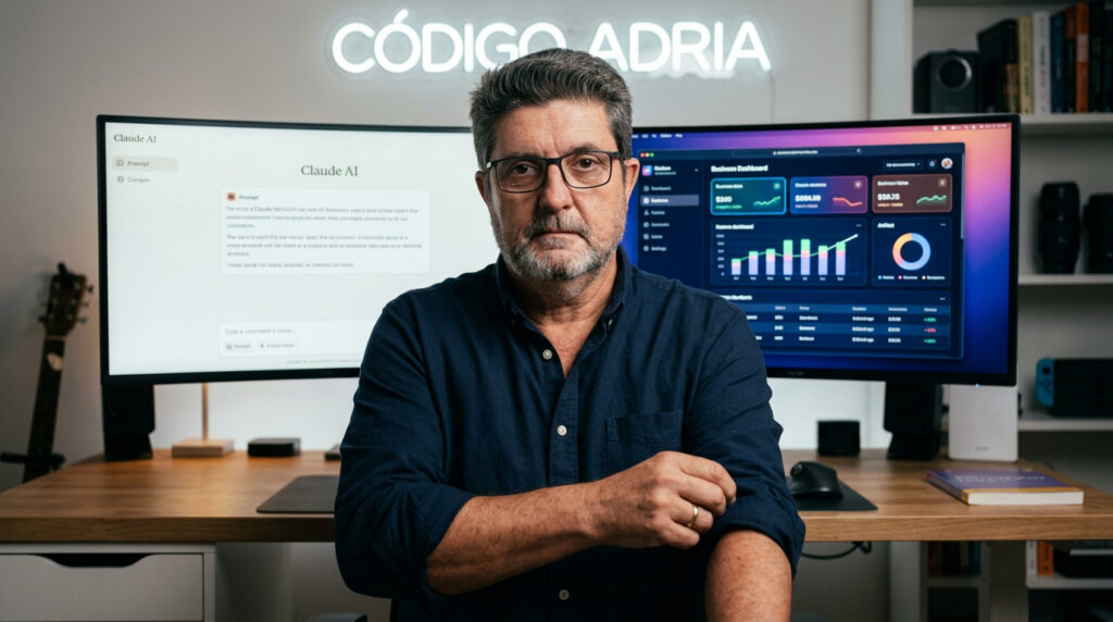 Artefactos de Claude mostrando interfaz de inteligencia artificial y paneles de análisis de datos en entorno de desarrollo
