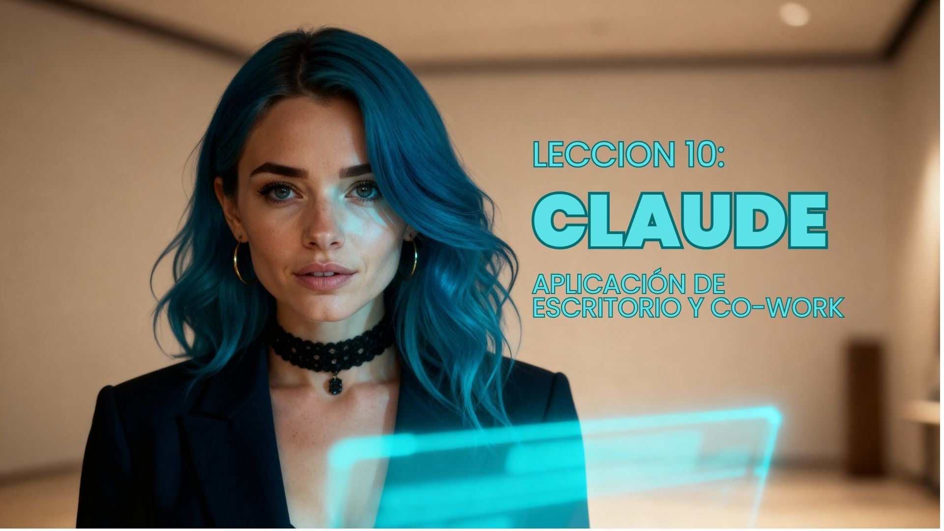 Curso de Claude, lección 10 sobre aplicación de escritorio y co-work